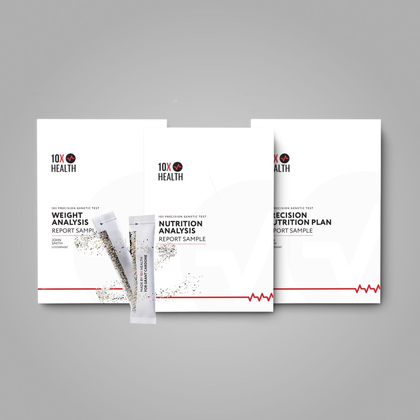 10X Health Precision Genetic Test - Printed Report Books