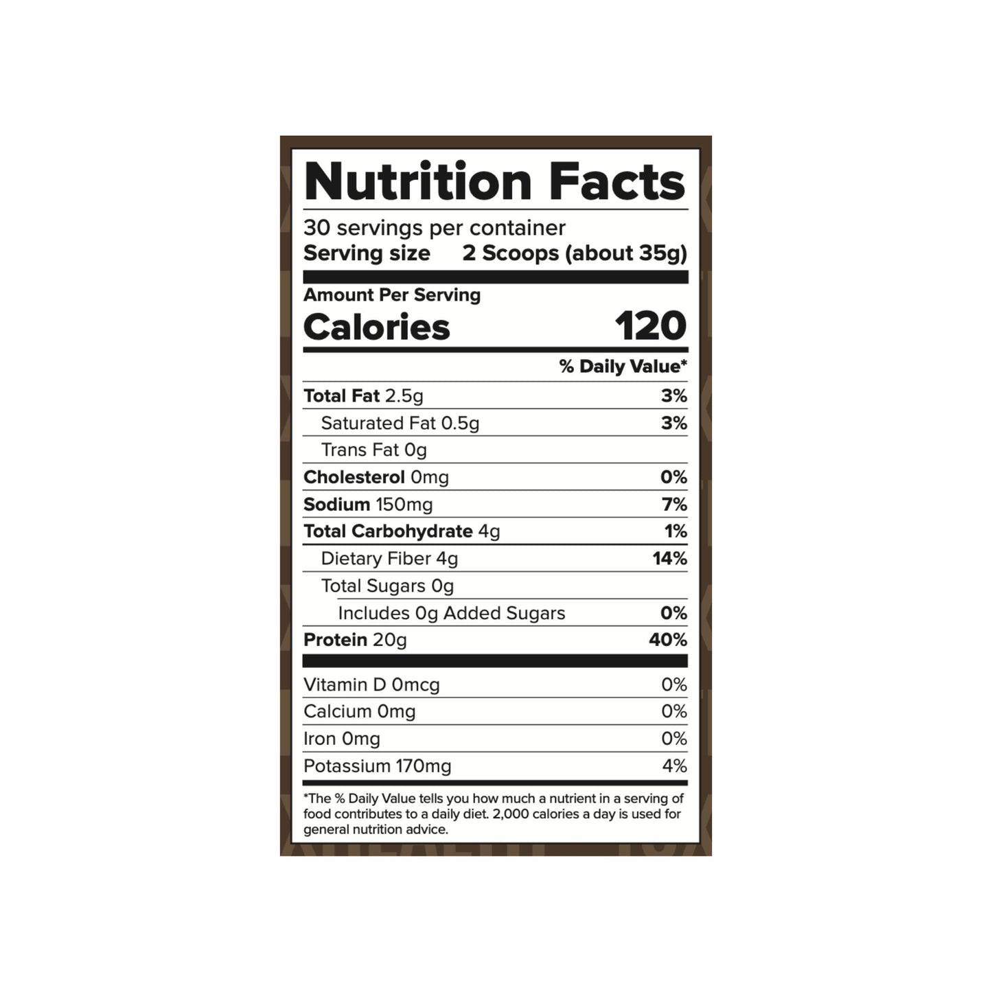 10X Health Plant Protein - Chocolate Flavor