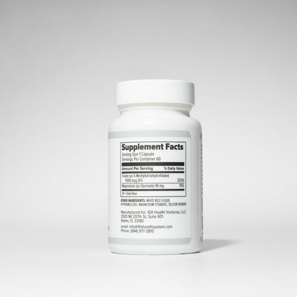 Folate(5-MTHF 1mg) (60 capsules)