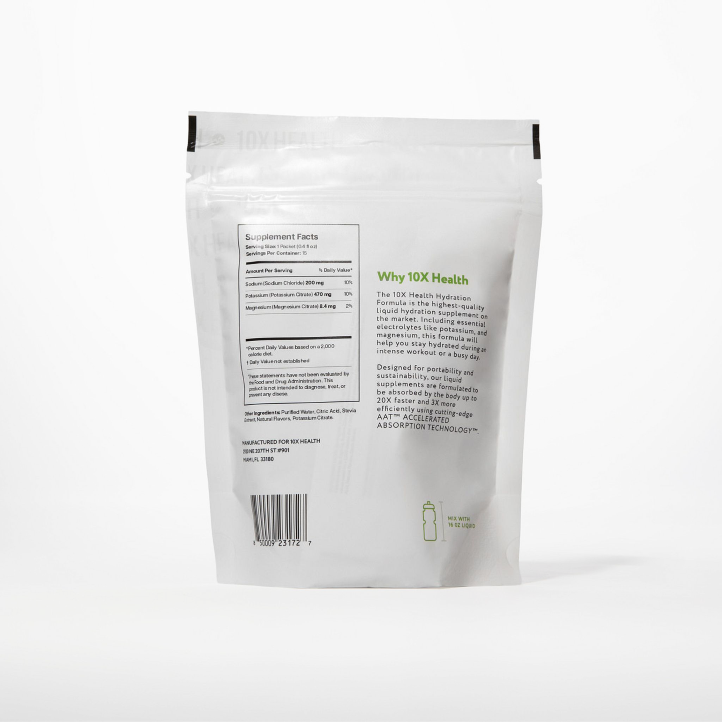 10X Hydration - Lemon‑Lime