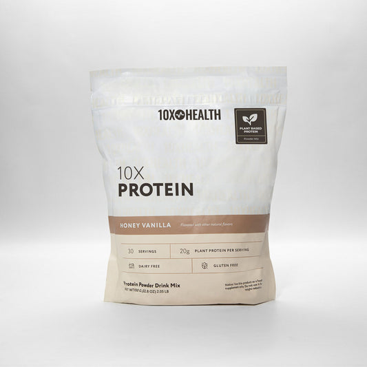 10X Health Plant Protein - Honey Vanilla Flavor