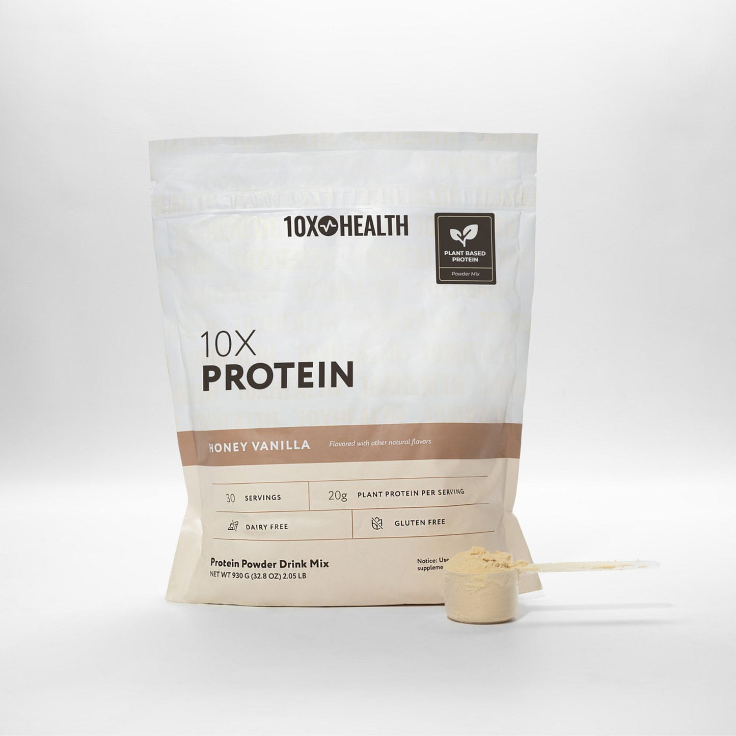 10X Health Plant Protein - Honey Vanilla Flavor