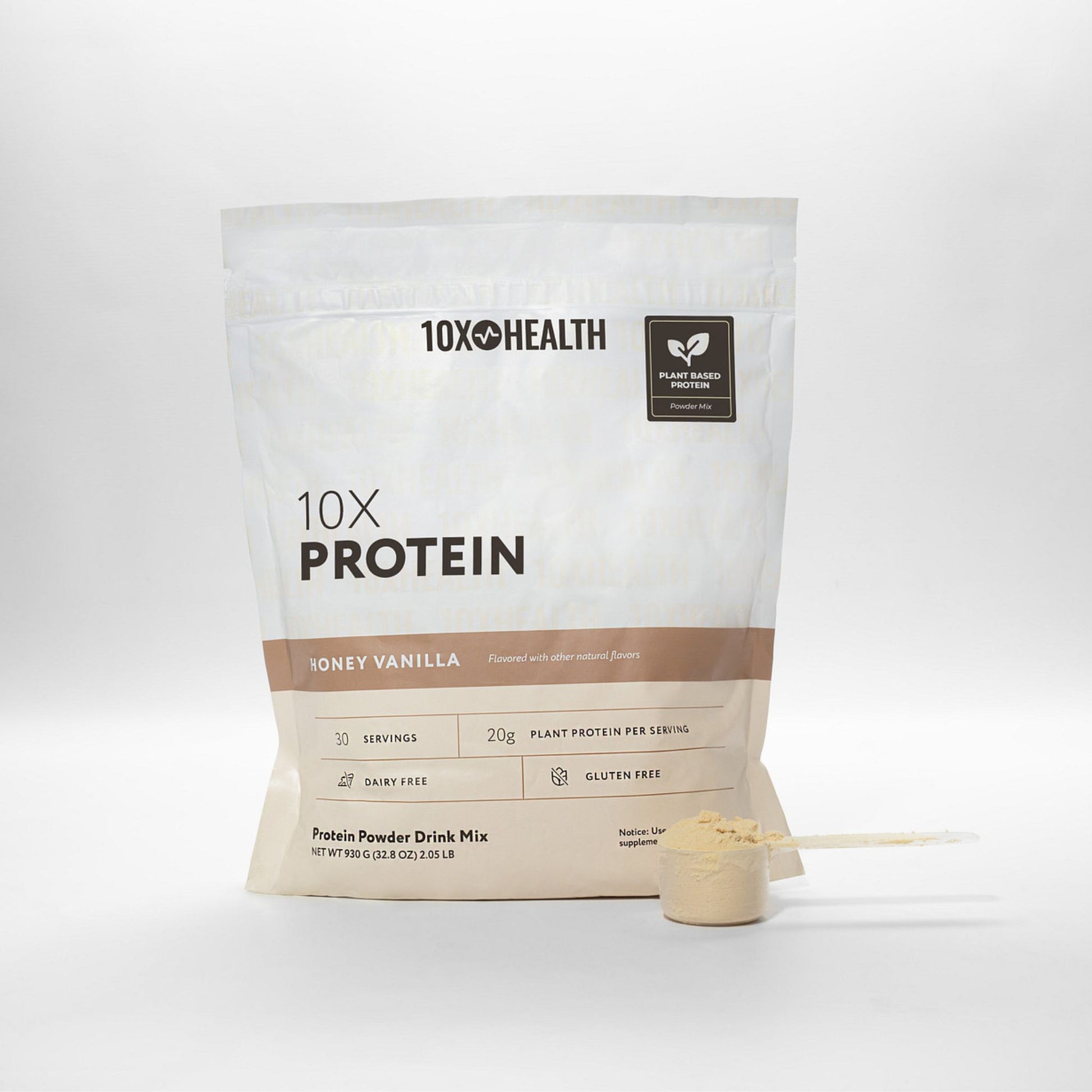 10X Health Plant Protein - Honey Vanilla Flavor