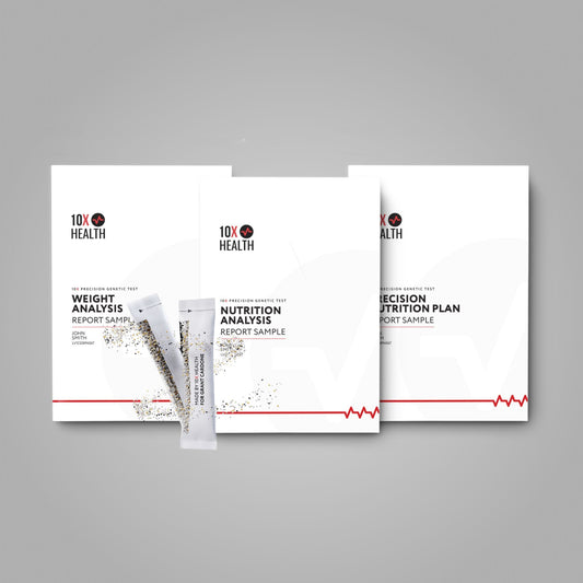 10X Health Precision Genetic Test - Printed Report Books