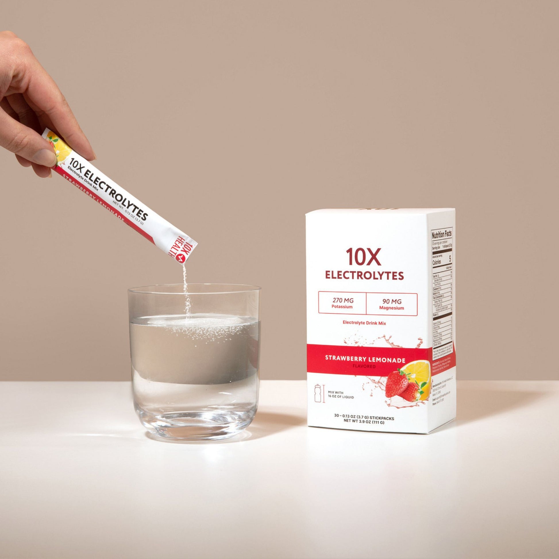 10X Electrolytes - Strawberry Lemonade